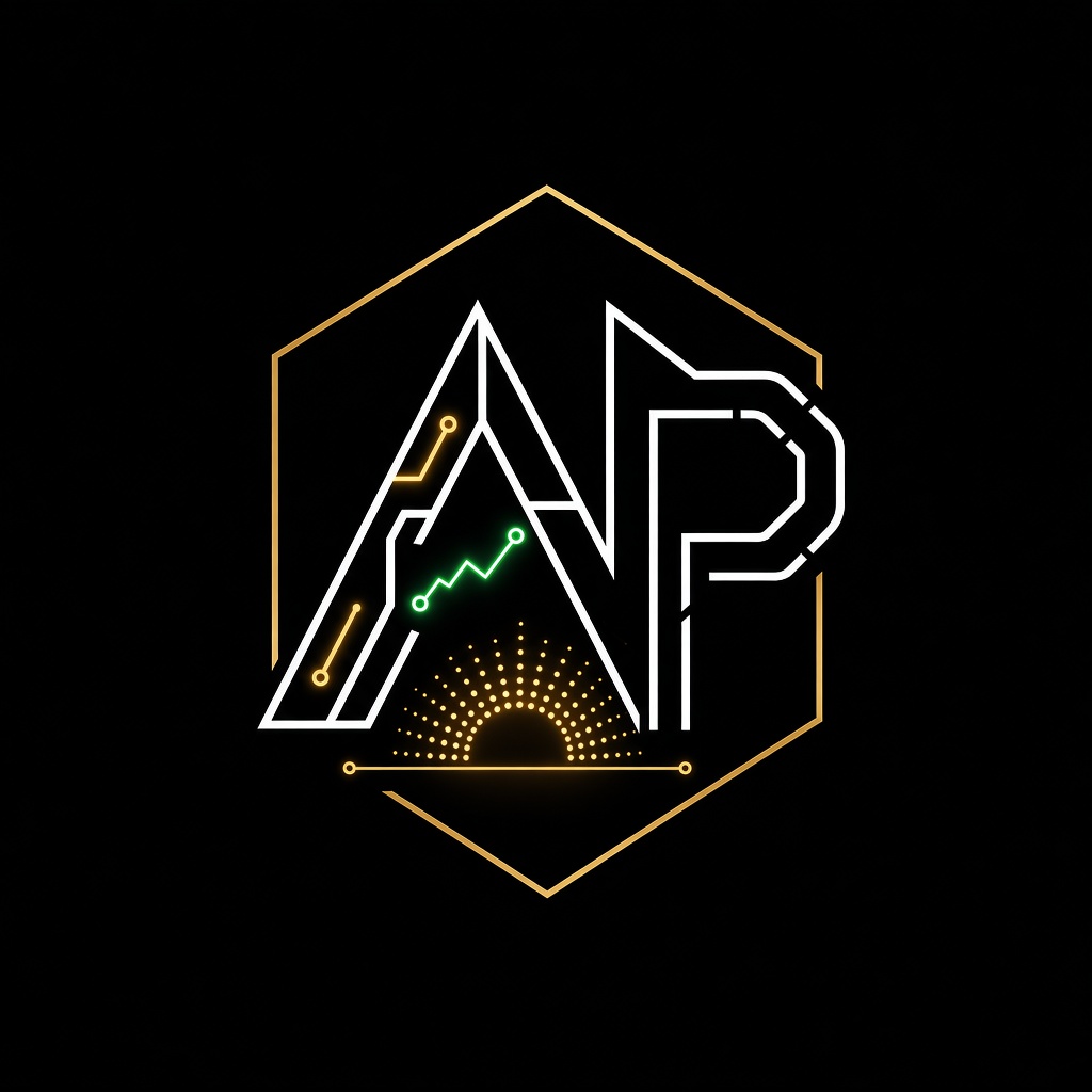 AP's Morning Brief logo: a gold hexagon around the letters AP with a rising chart line and sunrise